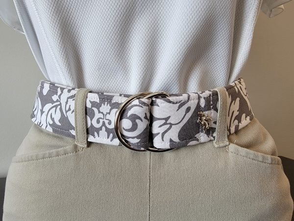 Faye Premium D-Ring Fabric Belt - Image 2