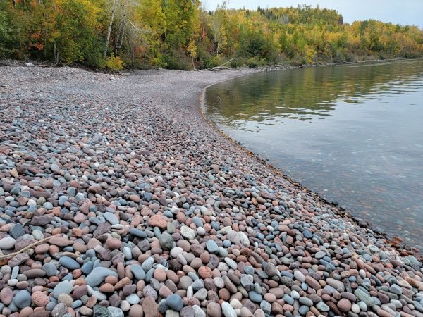 Lake Superior Beach Stone Cairn - 5 Stone Cairn - Image 8
