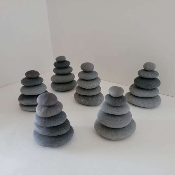 Lake Superior Beach Stone Cairn - 5 Stone Cairn - Image 7