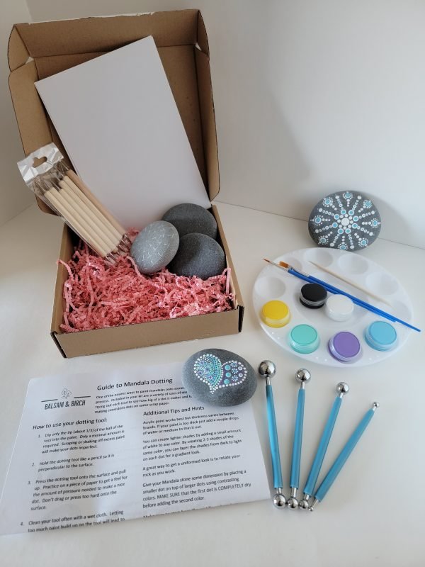 Mandala Beach Stones Dotting Kit - Image 6