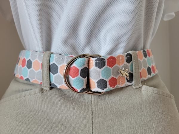 Michelle Premium D-Ring Fabric Belt - Image 2