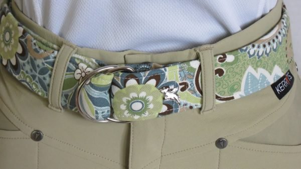 Jackie Premium D-Ring Fabric Belt - Image 2