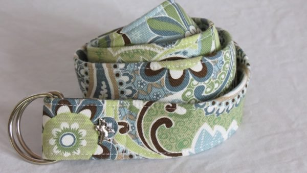 Jackie Premium D-Ring Fabric Belt