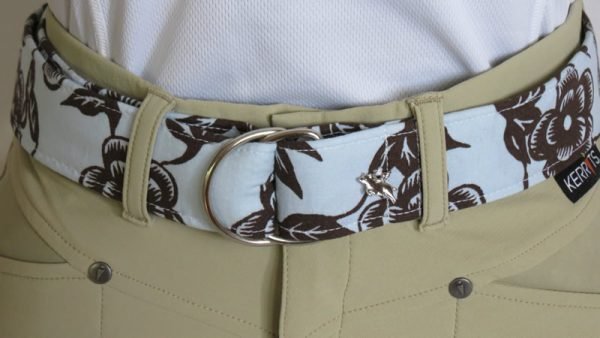 Becca Premium D-Ring Fabric Belt - Image 2