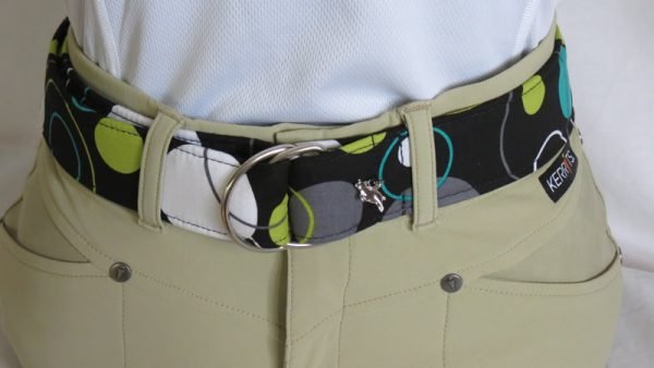 Gina Premium D-Ring Fabric Belt - Image 3