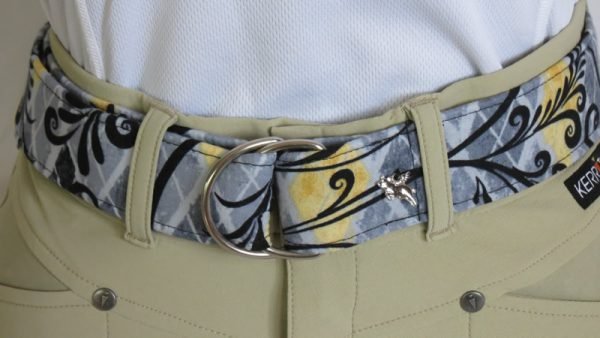 Emily Premium D-Ring Fabric Belt - Image 2