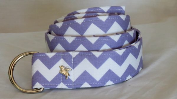 Gwen Premium D-Ring Fabric Belt