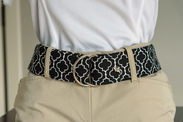 Kayla Premium D-Ring Fabric Belt - Image 2